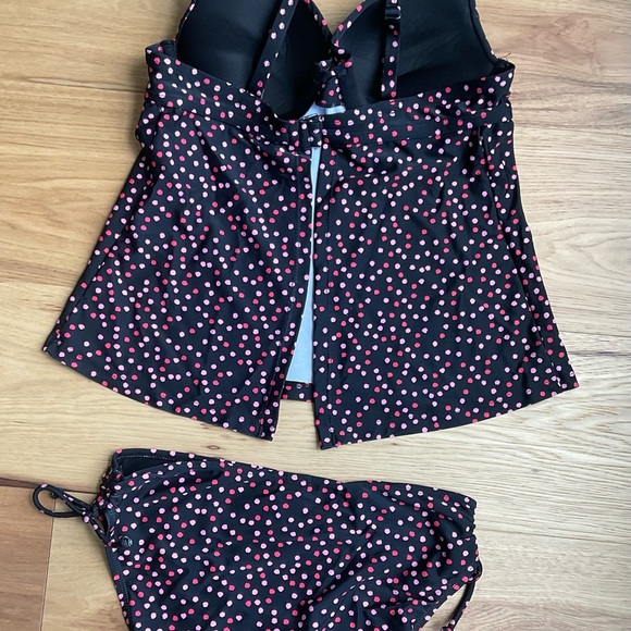 Maiden Form Tankini Swimsuit, Size Medium - Picture 4 of 10